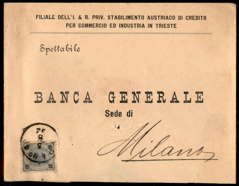 ITALIA / Antichi Stati Italiani / Lombardo Veneto / Territori Italiani d'Austria / Posta ordinari...
