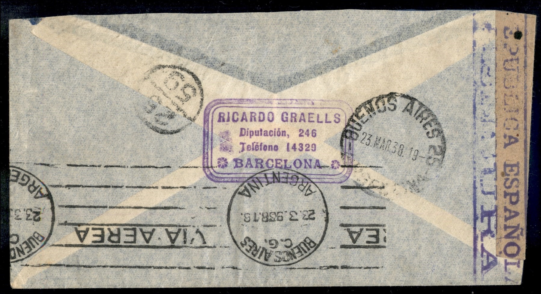 Spagna / Aerogrammi