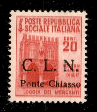 Italia / C.L.n. / Ponte Chiasso / Posta Ordinaria