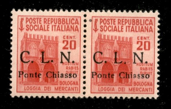 ITALIA / C.L.N. / Ponte Chiasso / Posta ordinaria