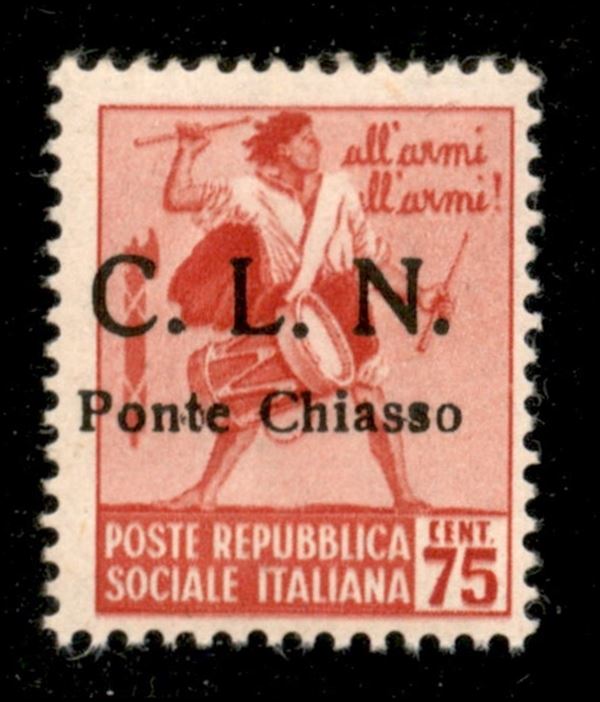 ITALIA / C.L.N. / Ponte Chiasso / Posta ordinaria