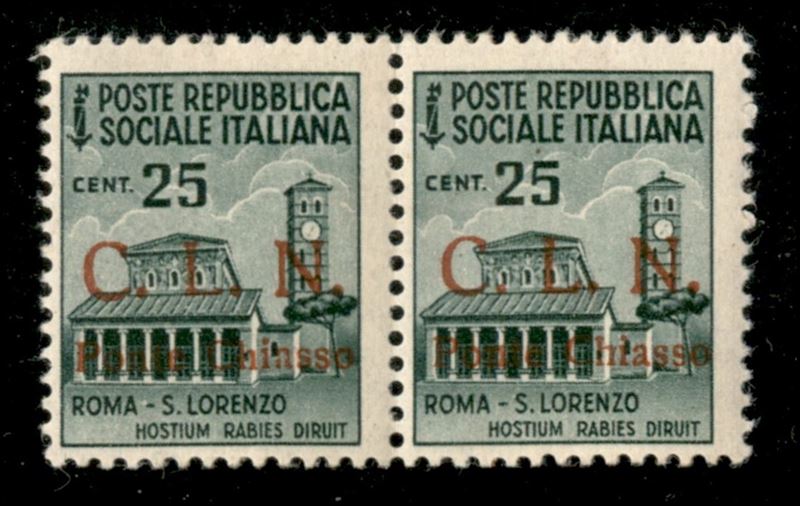 Italia / C.L.n. / Ponte Chiasso / Posta Ordinaria