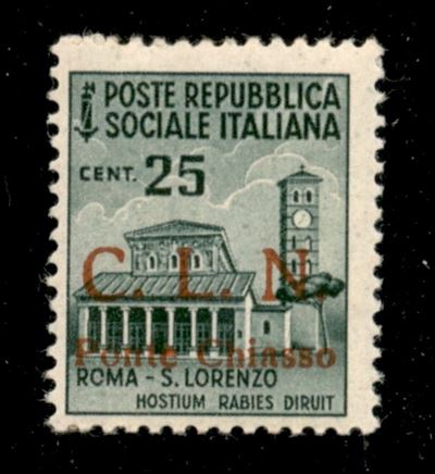 Italia / C.L.n. / Ponte Chiasso / Posta Ordinaria