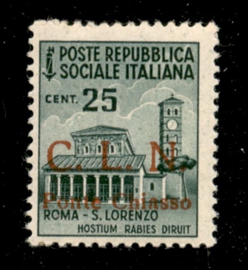 Italia / C.L.n. / Ponte Chiasso / Posta Ordinaria