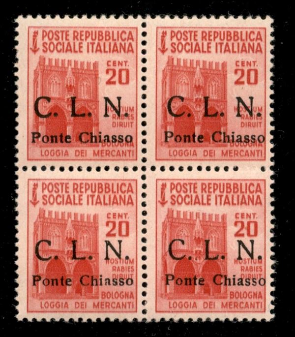 ITALIA / C.L.N. / Ponte Chiasso / Posta ordinaria