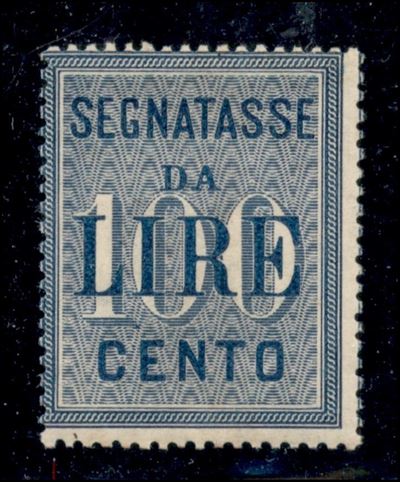 Italia / Regno / Vittorio Emanuele III / Segnatasse