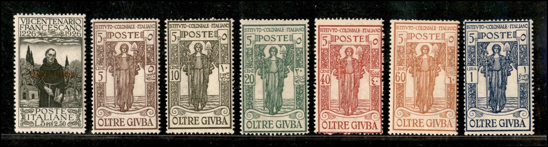 Italia / Colonie / Oltre Giuba / Posta Ordinaria