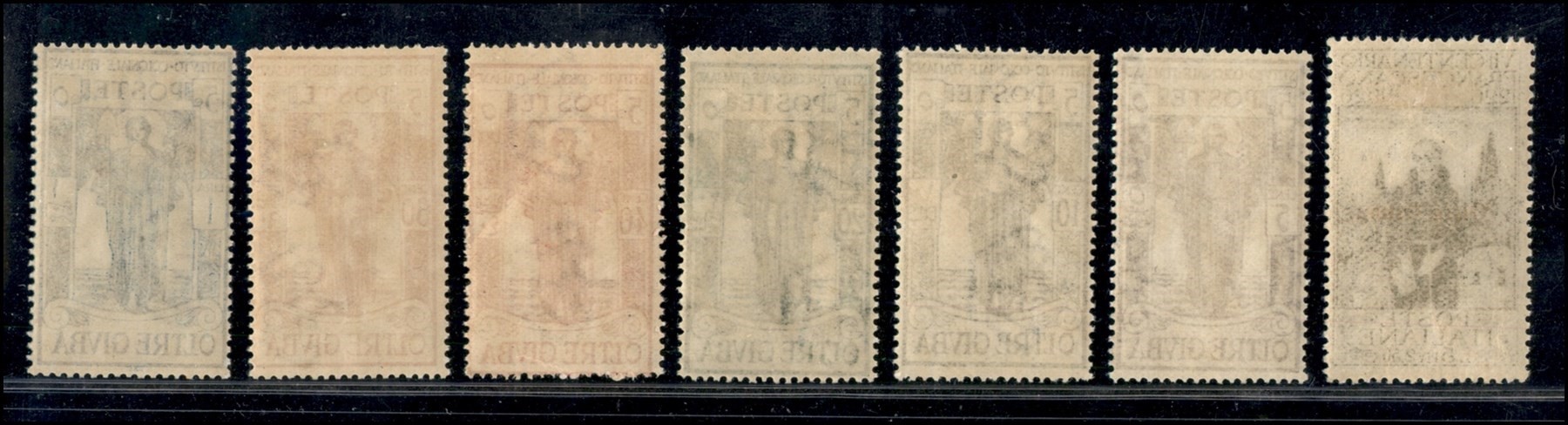 Italia / Colonie / Oltre Giuba / Posta Ordinaria