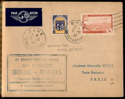 Francia / Aerogrammi