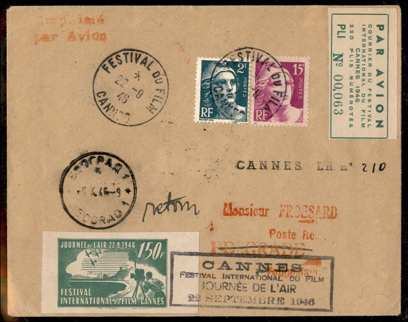 Francia / Aerogrammi