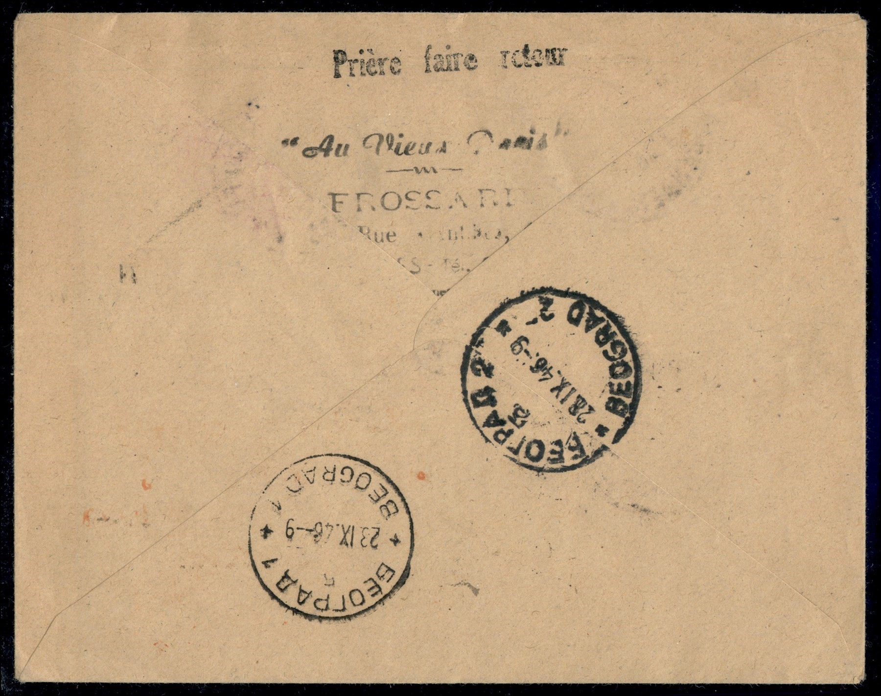Francia / Aerogrammi