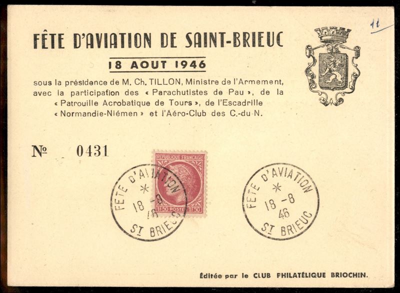 Francia / Aerogrammi