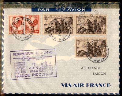 Francia / Aerogrammi