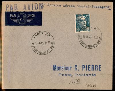 Francia / Aerogrammi