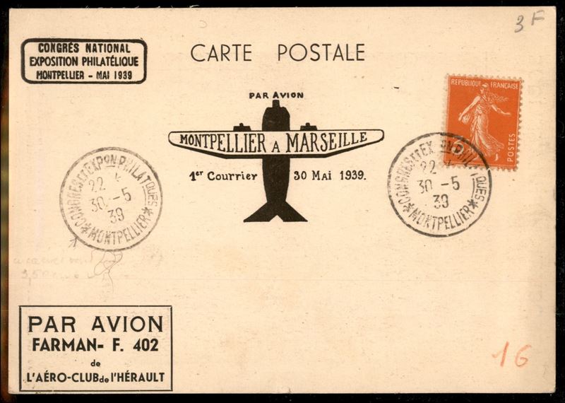 Francia / Aerogrammi