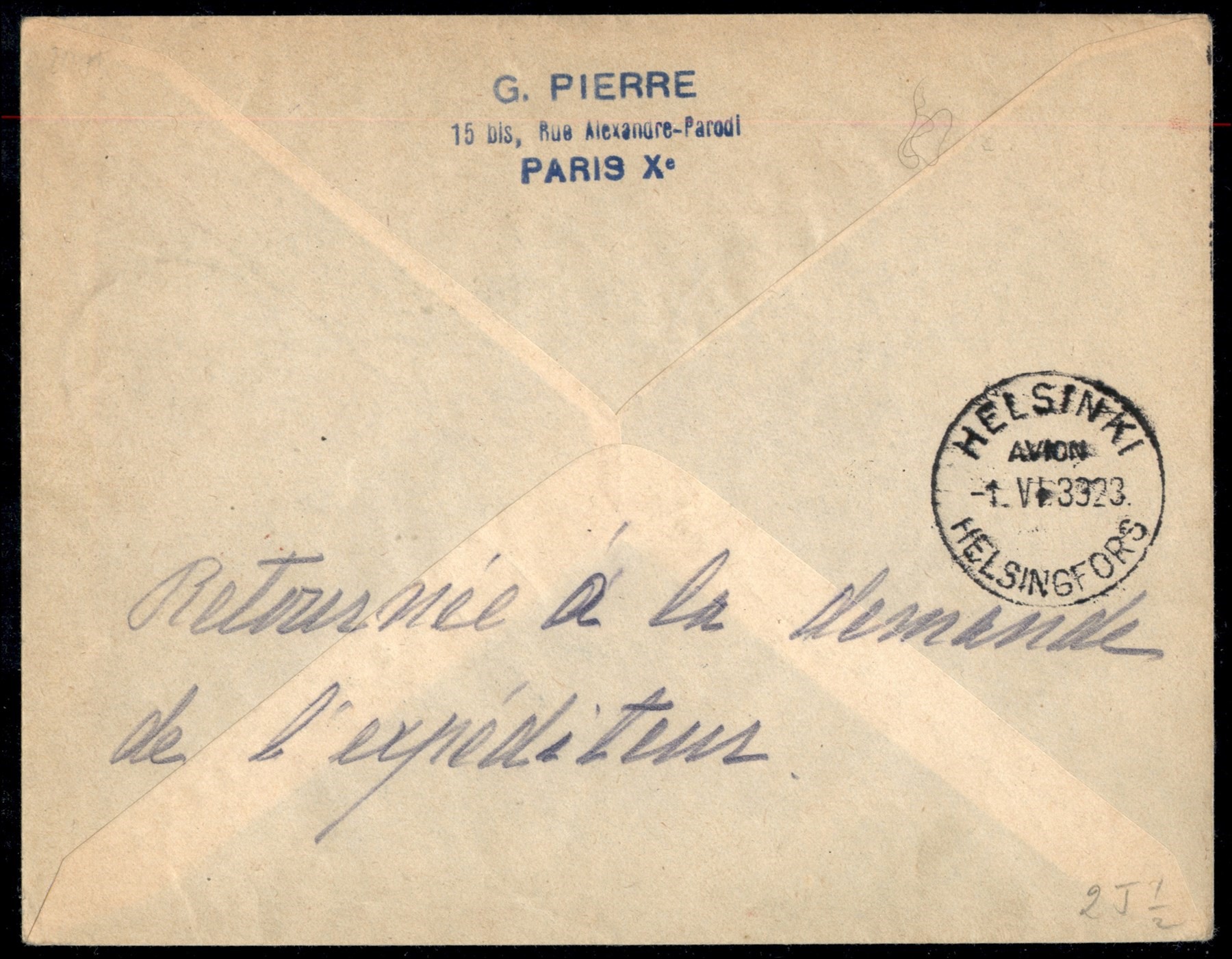 Francia / Aerogrammi