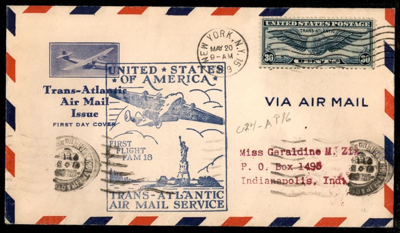 Stati Uniti D'america / Aerogrammi