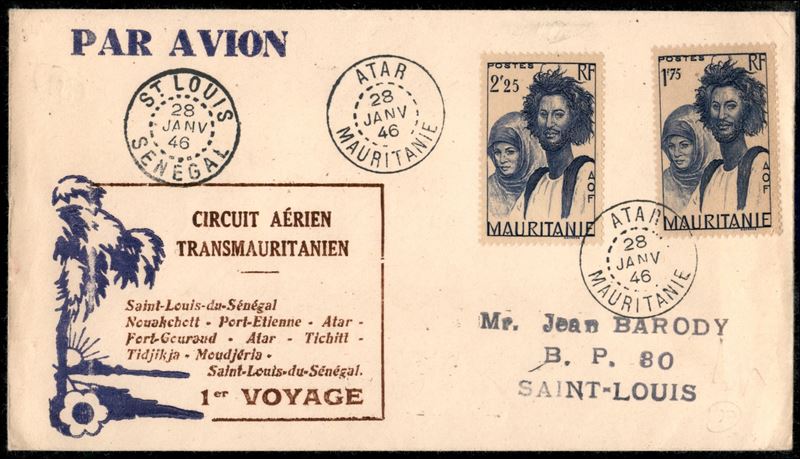 Mauritania / Aerogrammi