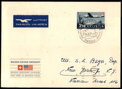 Svizzera / Aerogrammi