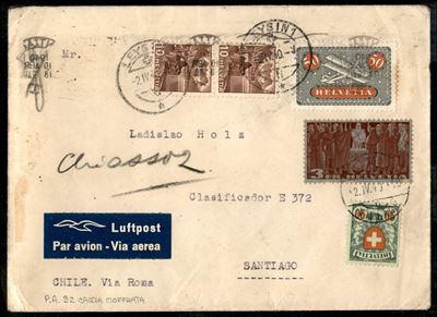 Svizzera / Aerogrammi