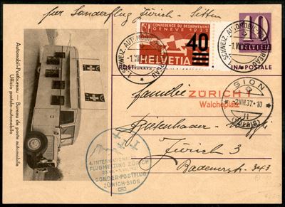 Svizzera / Aerogrammi