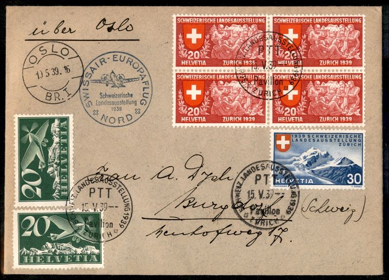 Svizzera / Aerogrammi