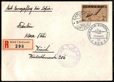 Svizzera / Aerogrammi