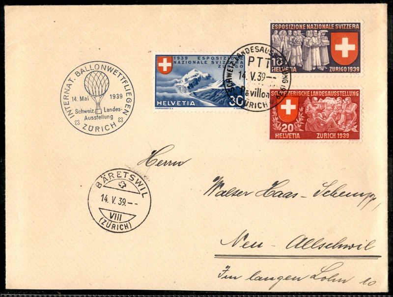 Svizzera / Aerogrammi