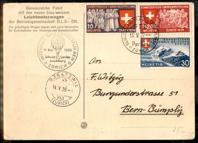 Svizzera / Aerogrammi