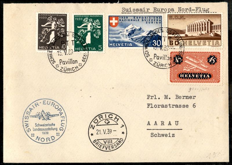 Svizzera / Aerogrammi