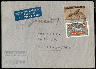 Svizzera / Aerogrammi