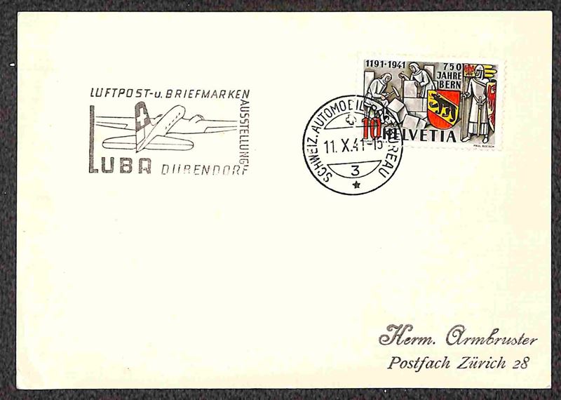 Svizzera / Aerogrammi