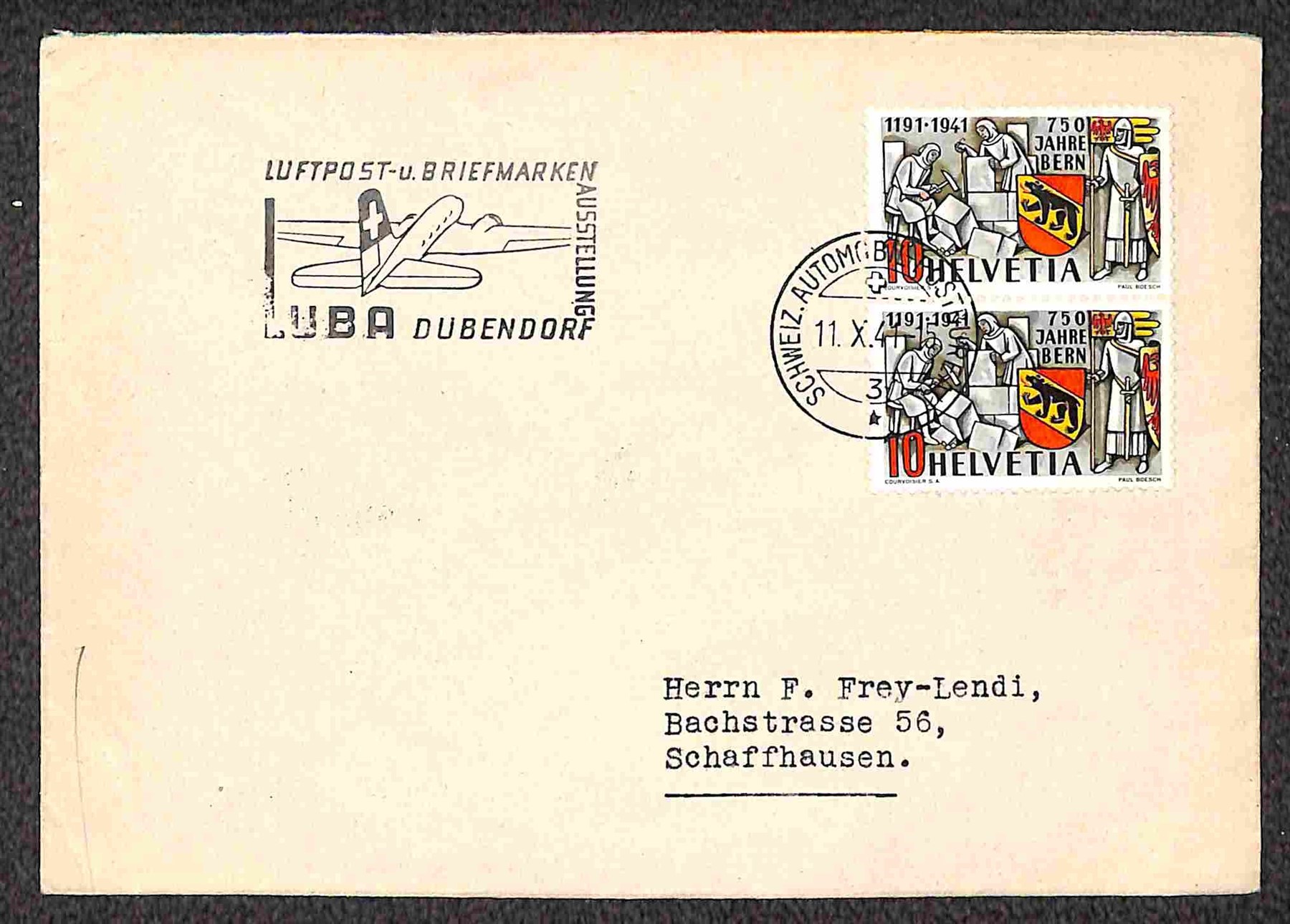 Svizzera / Aerogrammi