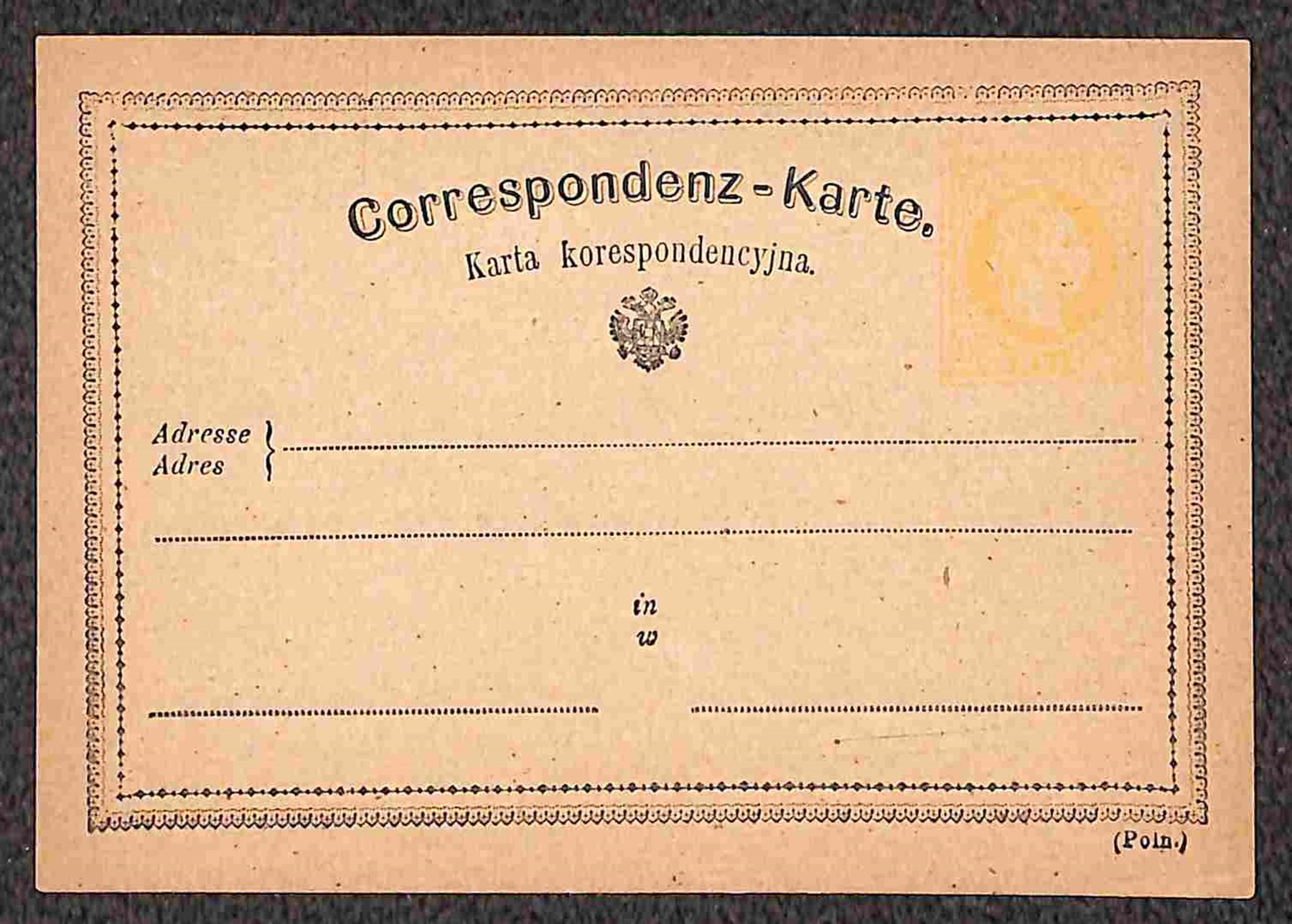 Austria / Posta Ordinaria