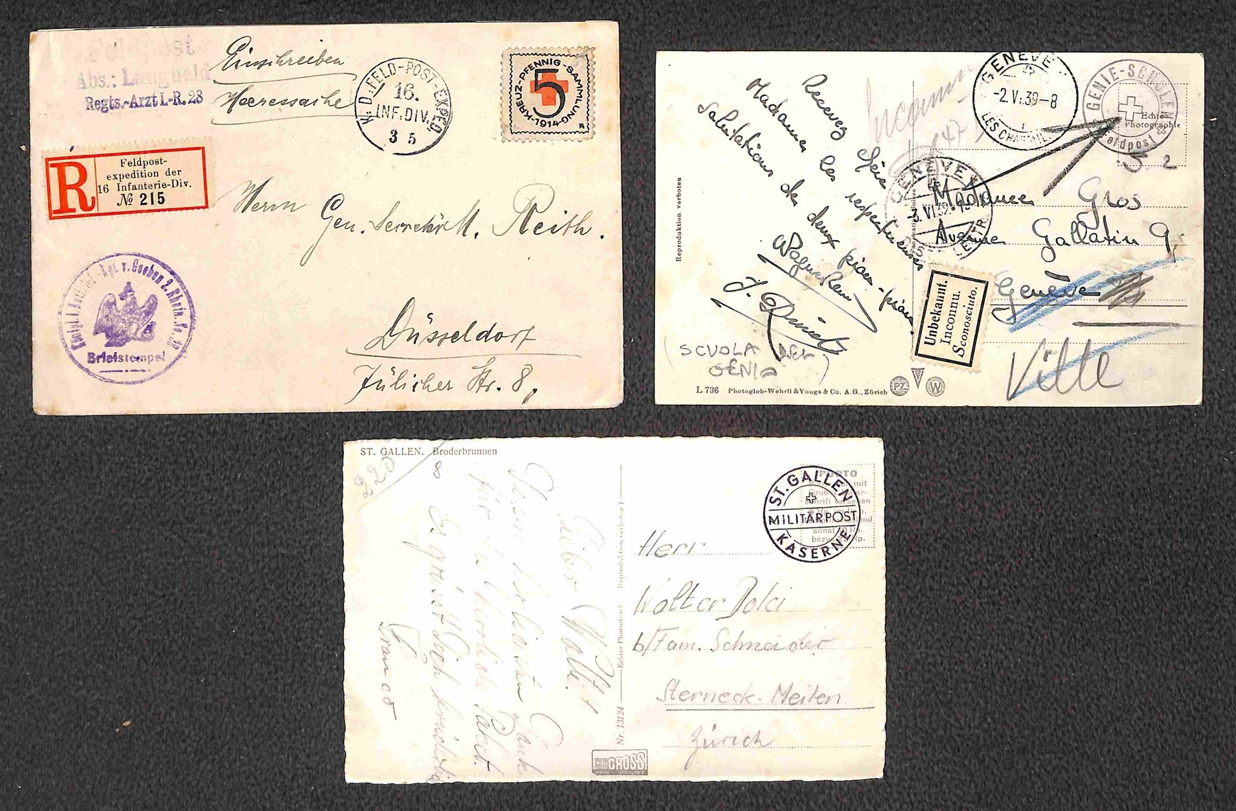 Svizzera / Posta Militare