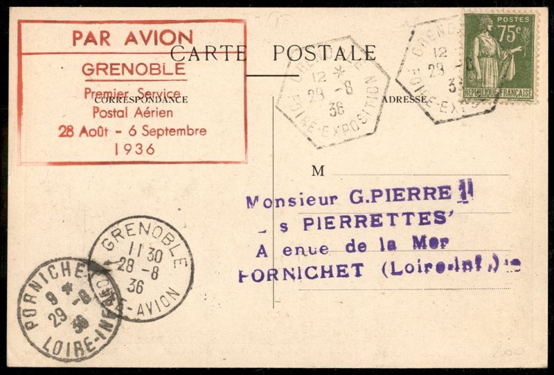 Francia / Aerogrammi