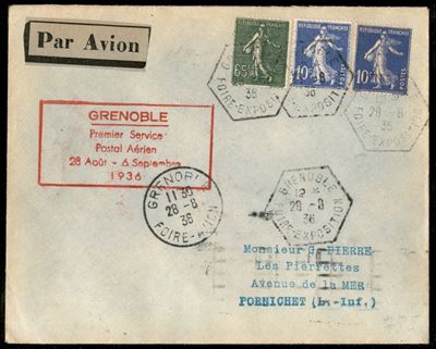 Francia / Aerogrammi