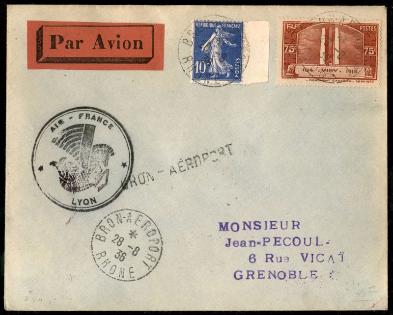 Francia / Aerogrammi