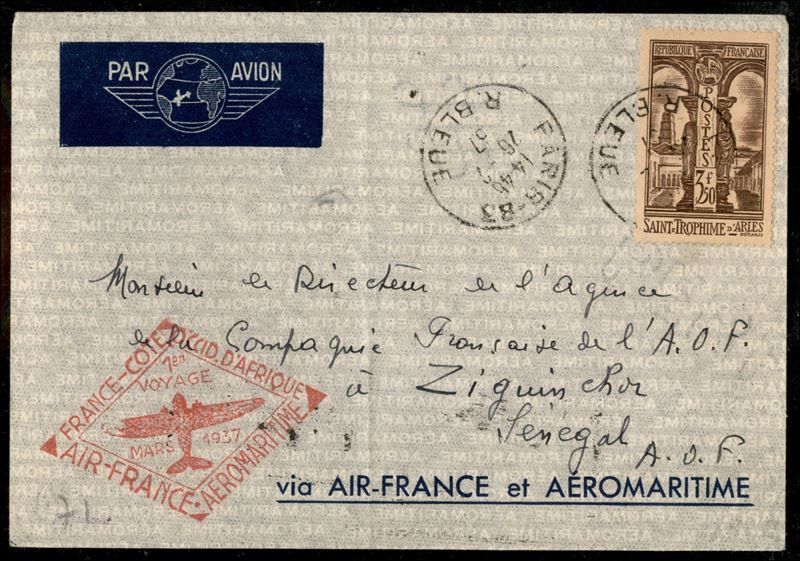 Francia / Aerogrammi