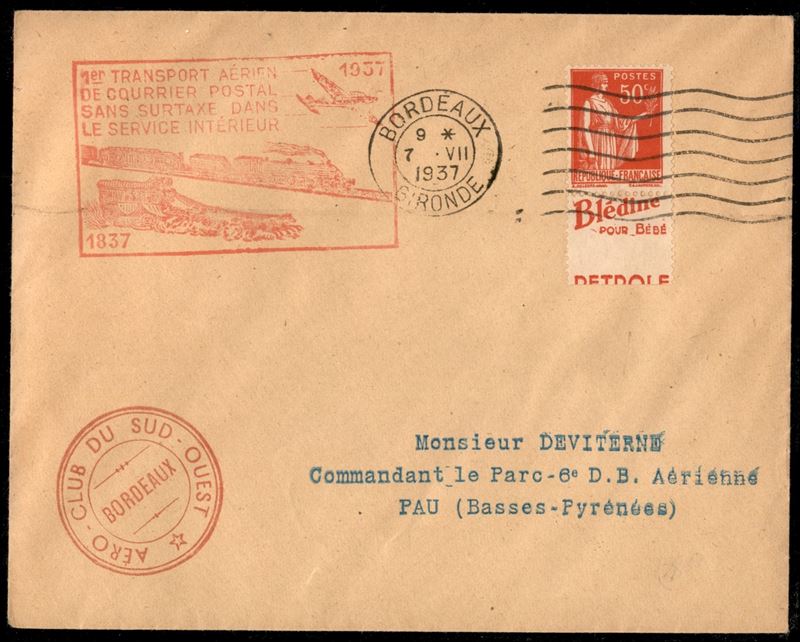 Francia / Aerogrammi