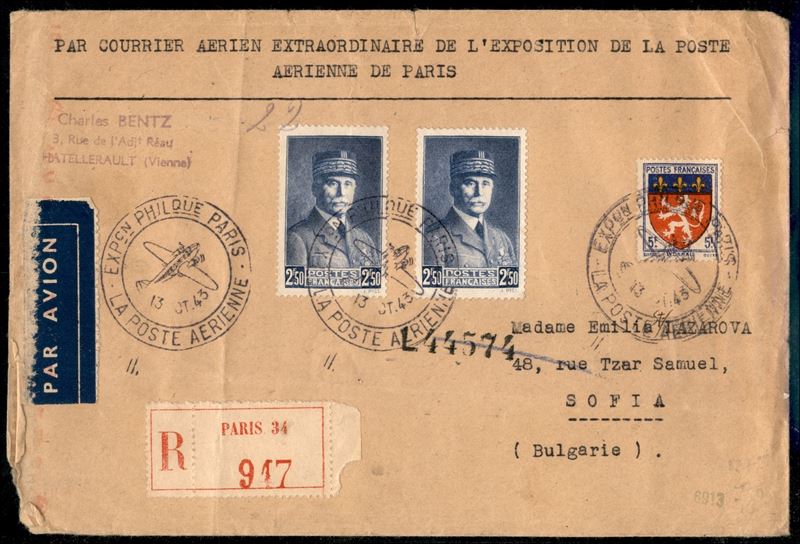 Francia / Aerogrammi