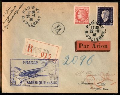 Francia / Aerogrammi