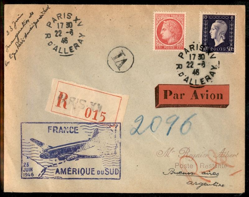 Francia / Aerogrammi