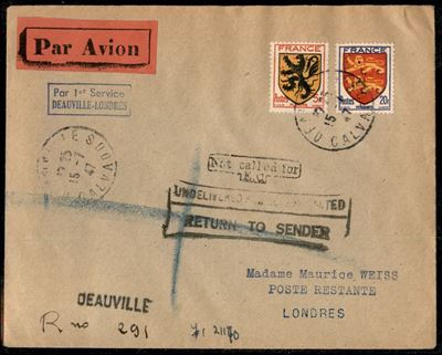 Francia / Aerogrammi
