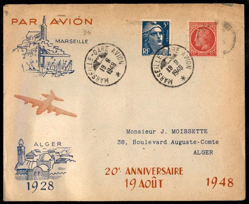 Francia / Aerogrammi