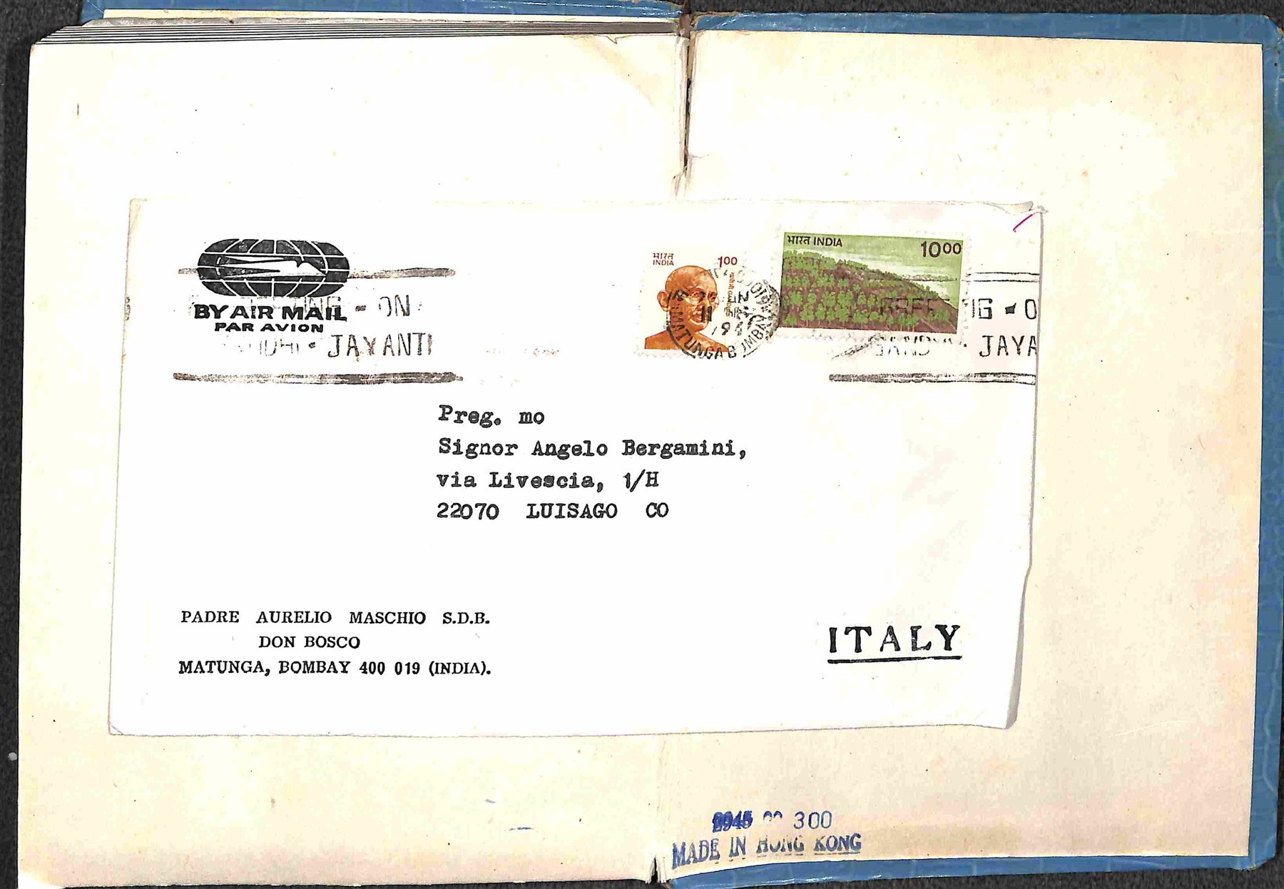 India / Posta Ordinaria