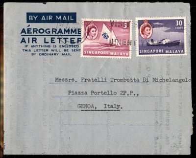 Singapore / Aerogrammi