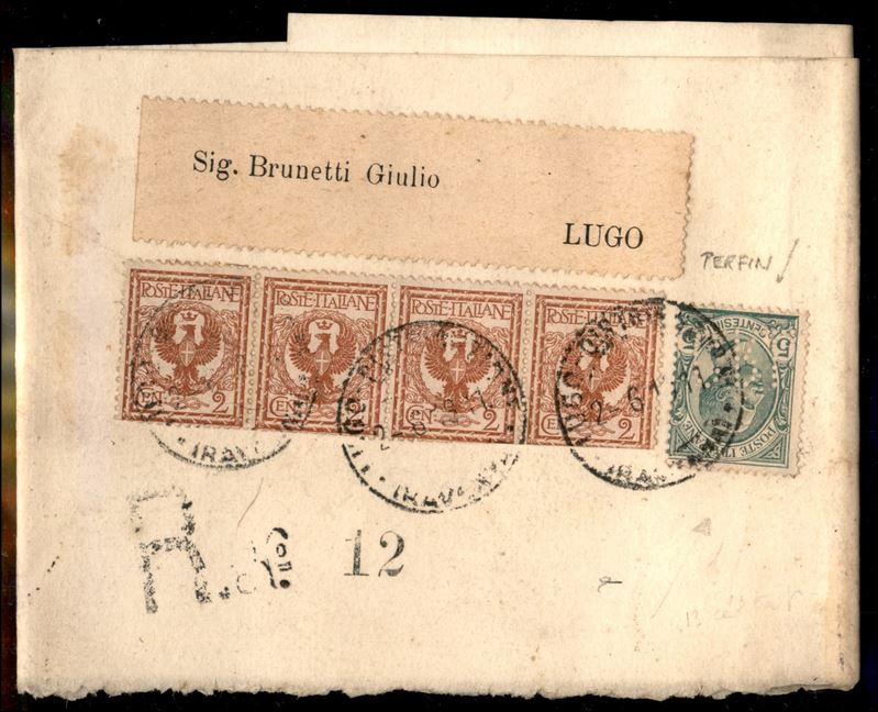 Italia / Regno / Vittorio Emanuele III / Perfin