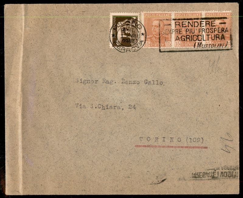 Italia / Regno / Vittorio Emanuele III / Posta Ordinaria