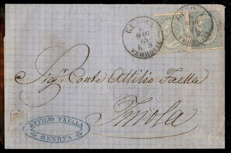 Italia / Regno / Vittorio Emanuele II / Posta Ordinaria